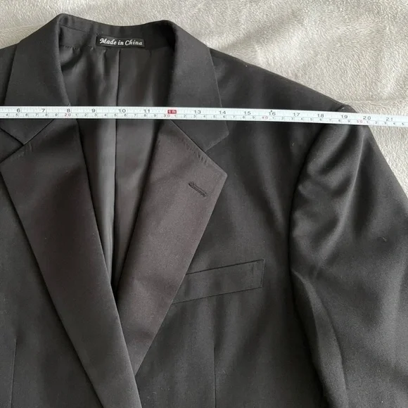 Neil Allyn Black Tuxedo Blazer Jacket Size 40R